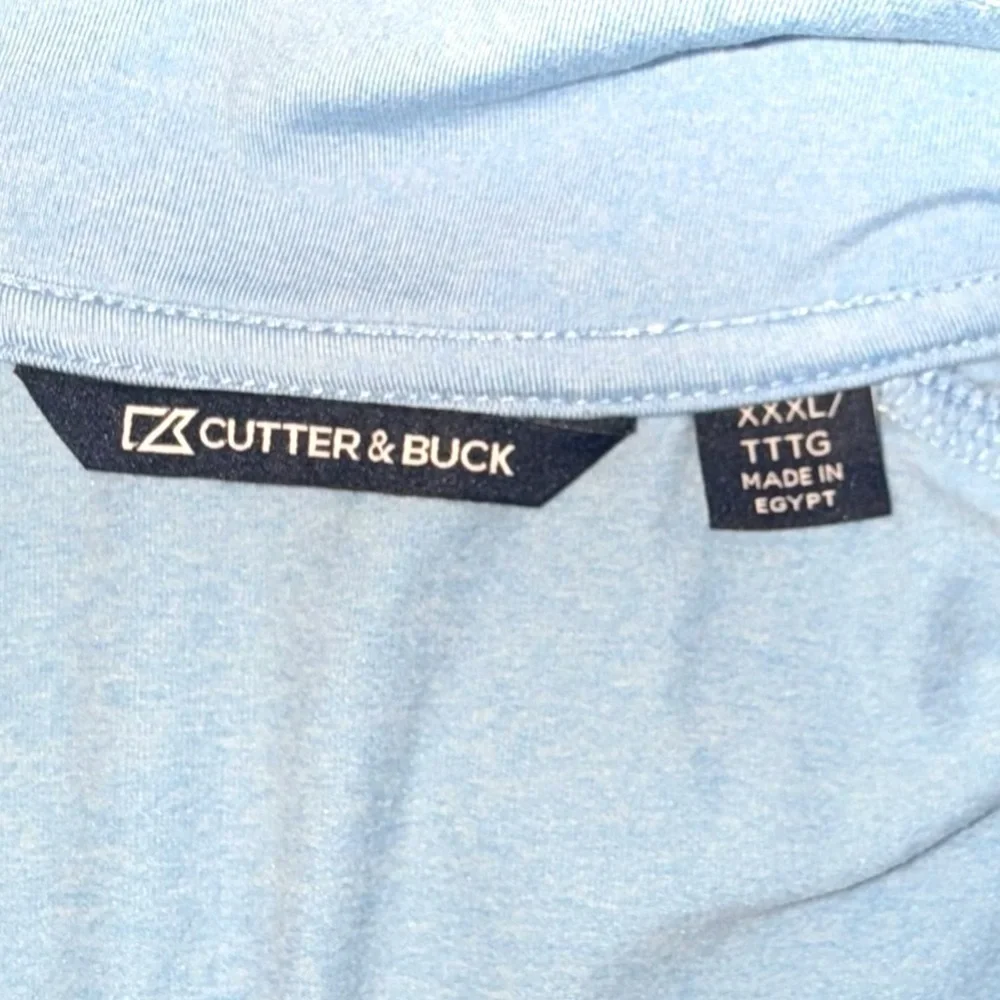CUTTER & BUCK Tampa Bay Rays Women's Raglan Full-Zip Jacket - Light Blue XXXL